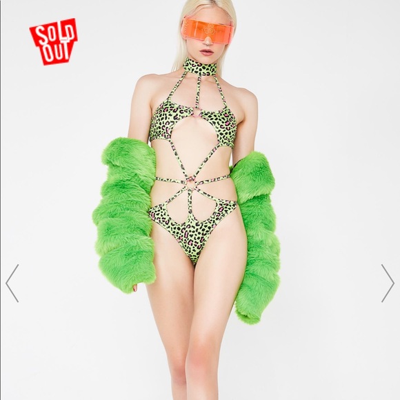 Dolls Kill Other - DOLLS KILL/ CLUB EXX Electric Encounter Bodysuit